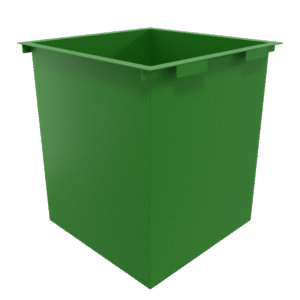 bak_cube Мусорный бак ТБО 0.75м³ — 900х900х1100