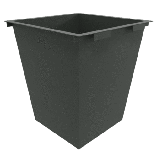 Мусорный бак ТБО 1 м³ — 900х1000х1100